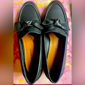 Size 8.5 Lucky Brand, black shoes